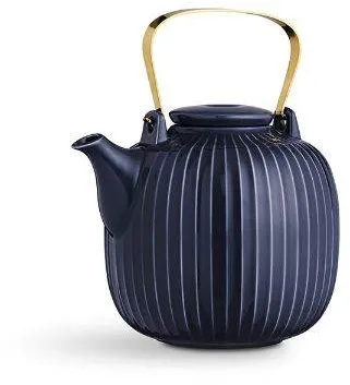 Kähler Hammershøi Teapot - Indigo - 1.20 l.