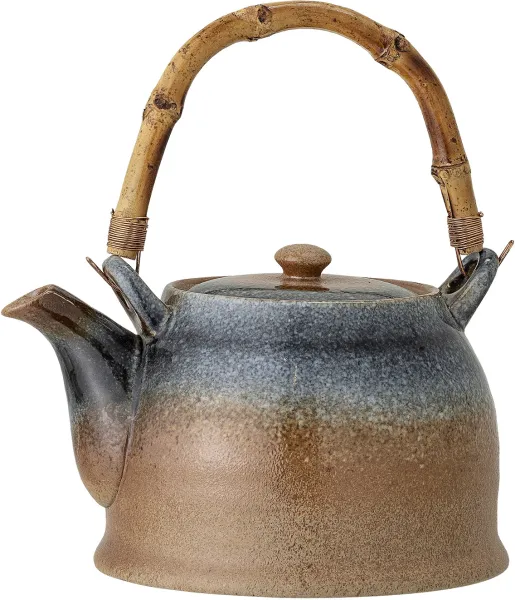 Aura, Teapot with tea strainer, Porcelain